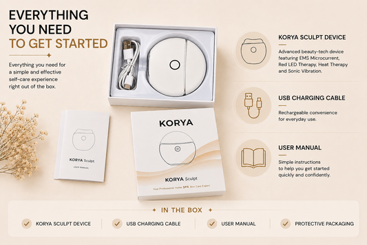 KORYA Sculpt – 4-in-1 Facial Sculpting Device
